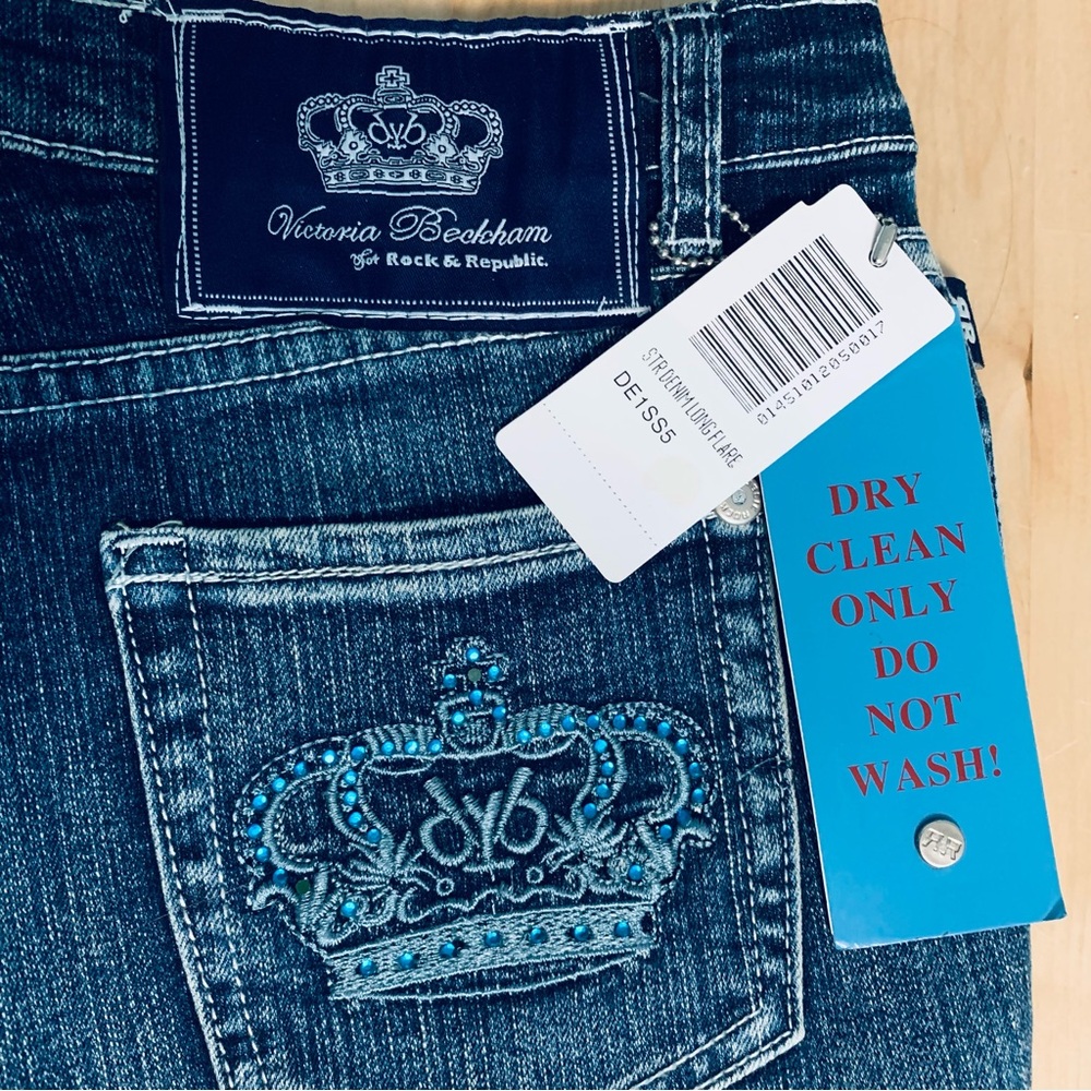VINTAGE New With Tags Victoria Beckham Rock & Republic Jeans